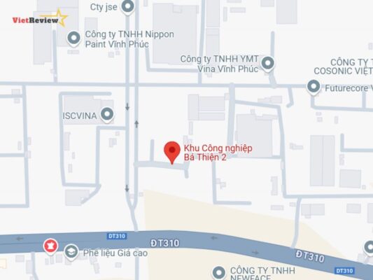 Cơ sở hạ tầng của khu công nghiệp Bá Thiện 2