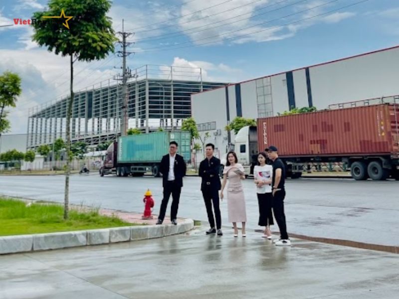 Vị trí chiến lược khu công nghiệp Bình Xuyên 1 