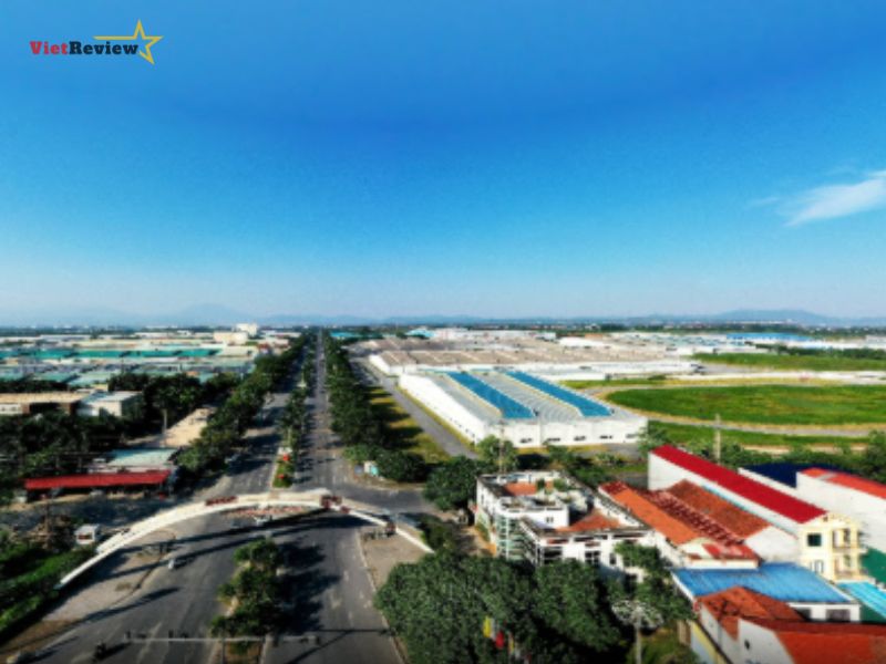 Hệ thống cơ sở hạ tầng tại kcn Bình Xuyên 
